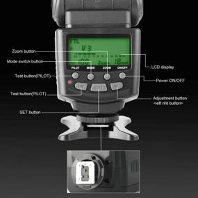 img 1 attached to Meike MK430 TTL Flash Speedlite Compatible With Nikon D7100 D5300 D5200 D3500 D3100 D600 D800 D3200 D90 D80 D300 D7500 D780,Etc