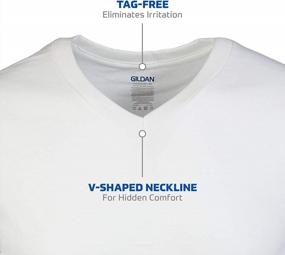 img 2 attached to Multipack Gildan Men'S V-Neck T-Shirts - Style G1103 For Improved SEO