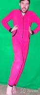 img 1 attached to Women'S Fleece Non-Footed Solid Color Onesie Pajamas Jumpsuit By Sleepyheads review by Doug Friedman