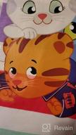 img 1 attached to 👚 Dainty and Delightful: Daniel Tiger Pink Striped Tee for Girls, Size 2T review by Sheila Gray