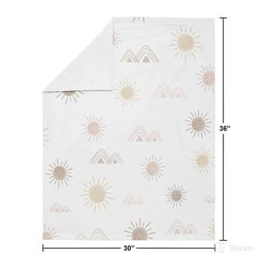 img 1 attached to 🛏️ Soothing Sweet Jojo Designs Receiving Security Kids' Home Store: Nursery Bedding for a Safe and Cozy Environment