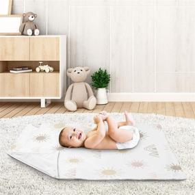 img 2 attached to 🛏️ Soothing Sweet Jojo Designs Receiving Security Kids' Home Store: Nursery Bedding for a Safe and Cozy Environment