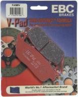 🔄 ebc brakes fa196v semi sintered rear disc brake pad for enhanced performance логотип