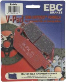 img 1 attached to 🔄 EBC Brakes FA196V Semi Sintered Rear Disc Brake Pad for Enhanced Performance