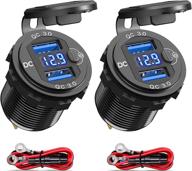 charger voltmeter waterproof aluminum motorcycle логотип