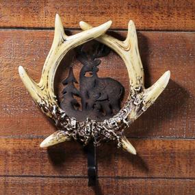 img 2 attached to Bring Vintage Charm To Your Home With Garneck Deer Antlers Wall Hooks - Perfect For Your Living Room, Bathroom, And Kitchen Wall Decor!