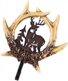 img 1 attached to Bring Vintage Charm To Your Home With Garneck Deer Antlers Wall Hooks - Perfect For Your Living Room, Bathroom, And Kitchen Wall Decor!