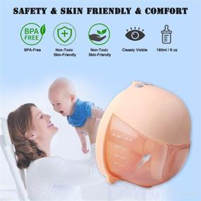 img 1 attached to 🤱 Sopewod Hands-Free Wearable Breast Pump - Strong Suction & Low Noise Electric Pump with 3 Modes & 9 Levels, Portable with 24mm Flange