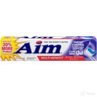 aim mouthwash whitening anticavity toothpaste logo