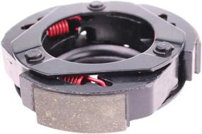 img 4 attached to Glixal High Performance Racing Clutch Shoe: Suitable for GY6 125cc 150cc 157QMJ 152QMI Engine Chinese Scooters, Mopeds, ATVs, and Go-Karts