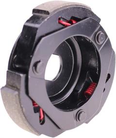 img 3 attached to Glixal High Performance Racing Clutch Shoe: Suitable for GY6 125cc 150cc 157QMJ 152QMI Engine Chinese Scooters, Mopeds, ATVs, and Go-Karts