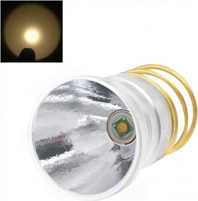 img 4 attached to Super Bright Yellow Light Led Replacement Bulb Single Mode P60 LED Drop-In Module Design For Surefire Hugsby C2 G2 Z2 6P 9P G3 S3 D2 Ultrafire 501B 502B And Other Hunting Flashlights