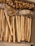 img 1 attached to 250 Natural Firestarter Sticks & 8 Fatwood Shaving Nests For Campfires, Wood Stoves, Charcoal Chimney, Bonfires And Fireplaces - 10 Lbs Box Of Kindling Wood review by Jessie Burgos