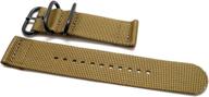 daluca piece ballistic nylon watch men's watches ... watch bands logo