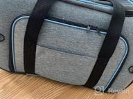 img 1 attached to Expandable Airline Approved Pet Carrier Bag For Cats And Small Dogs With Fleece Pad By Siivton review by Eric Schwalbe