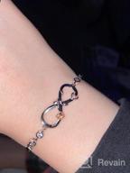 img 1 attached to Infinity Love Bracelets: The Perfect Birthday And Valentine'S Day Gift For Women And Girls review by Marcus Britton
