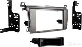 img 1 attached to 🚗 Metra 99-8242G Single DIN Install Dash Kit for Toyota Rav4 2013-UP in Sleek Black - Enhanced SEO