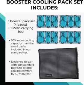 img 3 attached to ❄️ Enhance Your Cooling Experience with Glacier Tek Booster Cooling Pack Set for Sports, Classic, Concealable and Original Cool Vests