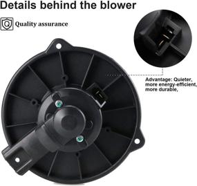 img 1 attached to 🔥 HVAC Blower Motor Assembly: 700058 8710320160 8710342040 - High-Quality Heater Blower Motor with Fan Cage for Scion tC, Toyota Celica, and Toyota Rav4 (2005-2009/2000-2005/2001-2003)