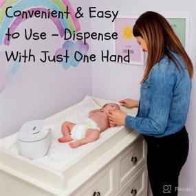 img 2 attached to 👶 Babies' Wipes Warmer with Dispenser - Large Capacity Baby Wipe Holder Case and Wet Wipes Dispenser