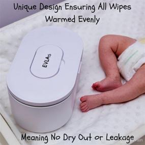 img 1 attached to 👶 Babies' Wipes Warmer with Dispenser - Large Capacity Baby Wipe Holder Case and Wet Wipes Dispenser