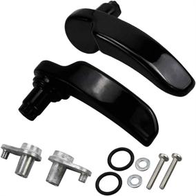 img 4 attached to 🏍️ Motorcycle Saddlebag Lid Lifters | Compatible with Harley Touring Electra Glide Road King Street Glide FLHR FLTRX | 2014-2020 Models