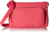 vera bradley iconic hipster cardinal women's handbags & wallets ~ crossbody bags logo