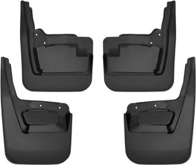img 4 attached to 🚗 Husky Liners Black Mud Guards, Front and Rear Mud Guards for 2019-2022 GMC Sierra 1500 (2-Piece Set)