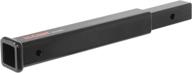 🚚 curt 45796: 18-inch long trailer hitch extension for 2-inch receiver, 3,500 lbs - black (highly effective & reliable) логотип