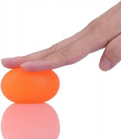 img 1 attached to 3 PC Hand Exercise Balls - 3 Resistance Levels For Adult & Kid Hand Therapy & Stress Relief