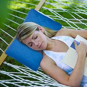 img 1 attached to Compressible Memory Foam Camping Pillow By Bisgear - Ideal For Backpacking, Travel, Road Trips, Hammock Beds & Sleeping Bags - Ultra-Lightweight, Super Comfortable And Compact