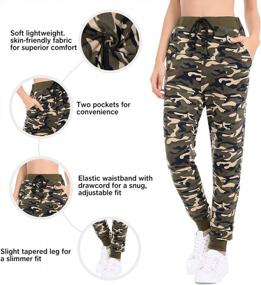 img 2 attached to JTANIB Joggers Pants For Women, Active Lounge Drawstring Waist Yoga Sweatpants With Pockets