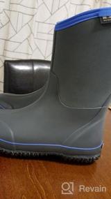 img 5 attached to MCIKCC Waterproof Rubber Boys' Boots - Choose from Multiple Options!