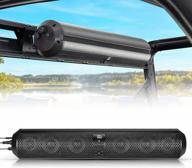 kemimoto waterproof utv soundbar with bluetooth, aux input, and usb port - 500w 28" outdoor marine soundbar system with 2 tweeters and 4 subwoofers for sxs, x3, and other vehicles logo