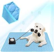 dog cool mat small logo