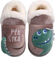 yinbwol slippers dinosaur non slip numeric_12 boys' shoes via slippers логотип