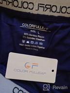 img 1 attached to 3-Pack COLORFULLEAF Mens Bamboo Rayon Underwear Briefs - Soft, Tagless & No Fly Pouch! review by Brandon Henry