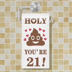 img 3 attached to Toilet Paper Prank Gift for 21st Birthday - Funny Gag Surprise Present for Him, Her! Decorations, Novelty Party Favor, and Supplies for Friends & Family