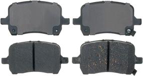 img 1 attached to ACDelco Advantage Ceramic Front Disc Brake Pad Set with Hardware – Model 14D1160CH