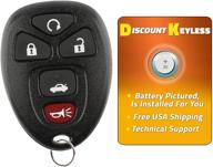 🔑 discount keyless replacement key fob for allure lacrosse chevy cobalt malibu g5 g6 grand prix - 22733524 remote логотип