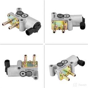 img 2 attached to 🔧 Клапан ААС Qiilu для Honda CR-V 2.0L (1997-2001) и Civic 1.5L 1.6L (1993-1996) - 36450P0D004