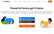 картинка 1 прикреплена к отзыву JotForm Mobile Forms от Wayne Ohlrogge