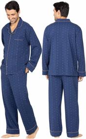 img 3 attached to 100% Cotton Mens Pajamas Sets - Shop PajamaGram'S Classic Collection!
