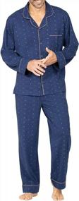 img 4 attached to 100% Cotton Mens Pajamas Sets - Shop PajamaGram'S Classic Collection!