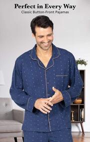 img 2 attached to 100% Cotton Mens Pajamas Sets - Shop PajamaGram'S Classic Collection!