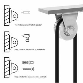 img 1 attached to Upgrade Your Lifting And Washing Line System With TooTaci Groove Wheel Pulley Set - Stainless Steel, Mute Bearings And Universal Mounting