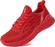 akk womens sneakers running shoes - walking tennis shoes lightweight breathable memory foam sport shoe for nurses gym jogging trainers logo