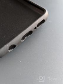 img 5 attached to Стильный и удобный футляр для кредитной карты Galaxy S9 из нубука и с дизайном на язычке