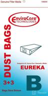 🛍️ 3 pack of envirocare replacement dust bags for eureka canisters (style b&s) логотип