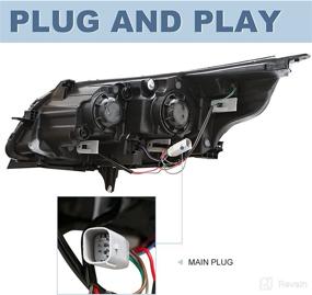 img 1 attached to 🚘 2013-2015 Chevy Malibu Left Headlight Assembly - Chrome Housing Driver Side Front Light